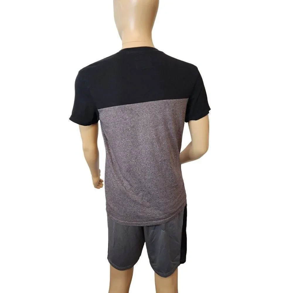 Men's Grey & Black Guess T-Shirt in a Size Medium - Picture 2 of 5